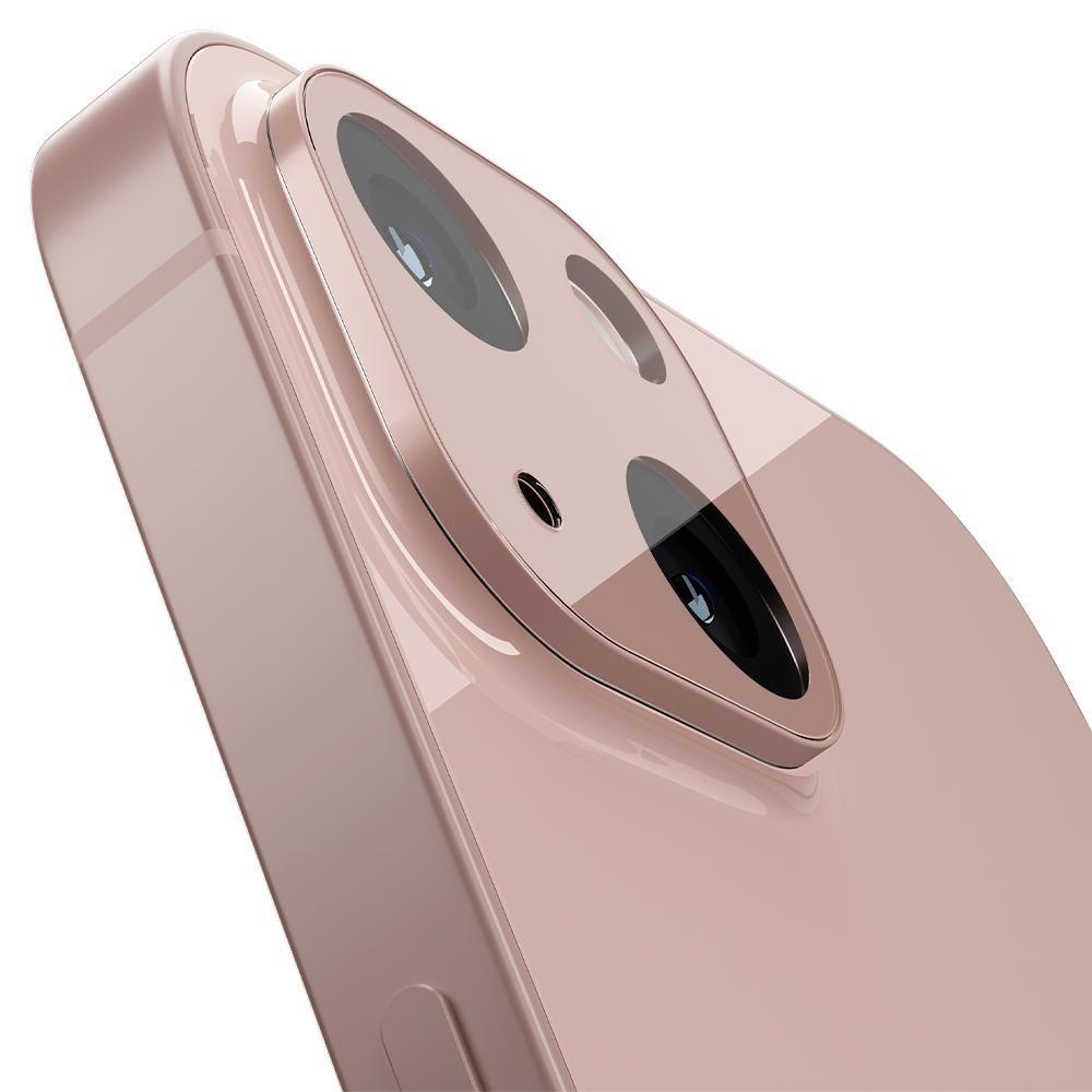 Apple iPhone 13 / 13 mini 6.1'' Spigen Full Camera Tempered Glass 2 pcs., Pink | Pilns Kameras Aizsargstikls 2 gab. (0)