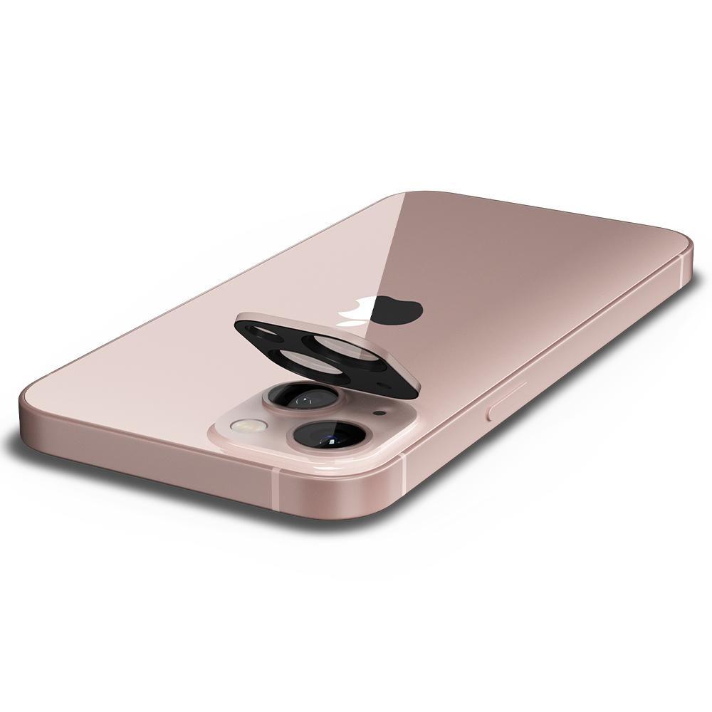 Apple iPhone 13 / 13 mini 6.1'' Spigen Full Camera Tempered Glass 2 pcs., Pink | Pilns Kameras Aizsargstikls 2 gab. (1)