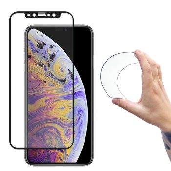5D Nano FIlm Tempered Glass for Apple iPhone 14 Plus / 13 Pro Max 6.7'', Black | Lokāms Pilna Pārklājuma Aizsargstikls