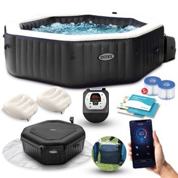 Piepūšamais SPA ar hidromasāžu 6 personām, Intex 28462