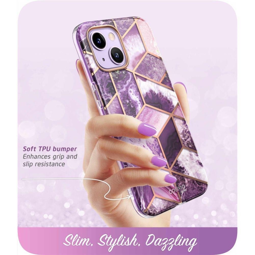 Supcase Cosmo iPhone 14 Plus Marble Purple (1)