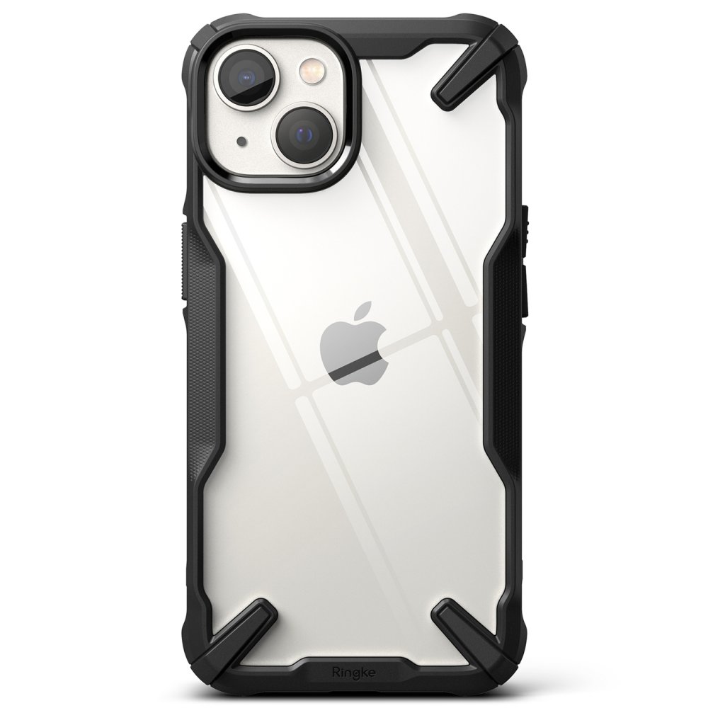 Apple iPhone 14 Plus 6.7'' Ringke Fusion X Case Cover Bumper, Black | Telefona Vāciņš Maciņš Apvalks Bampers (1)