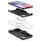 Spigen Silikona vāciņš Silicone Fit Mag Case ar MagSafe iPhone 14 Plus Melns