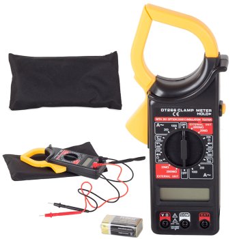 DT-266 Digital Clamp Meter LCD AC | Digitālais multimetrs, dīcknaibles, testeris
