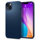 Apple iPhone 14 Plus 6.7'' Spigen Thin Fit Cover Case, Navy Blue | Telefona Vāciņš Maciņš Maks Apvalks Bampers