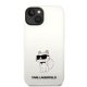 Apple iPhone 14 Plus 6.7\'\' Karl Lagerfeld Silicone Choupette MagSafe Case Cover (KLHMP14MSNCHBCH), White | Telefona...