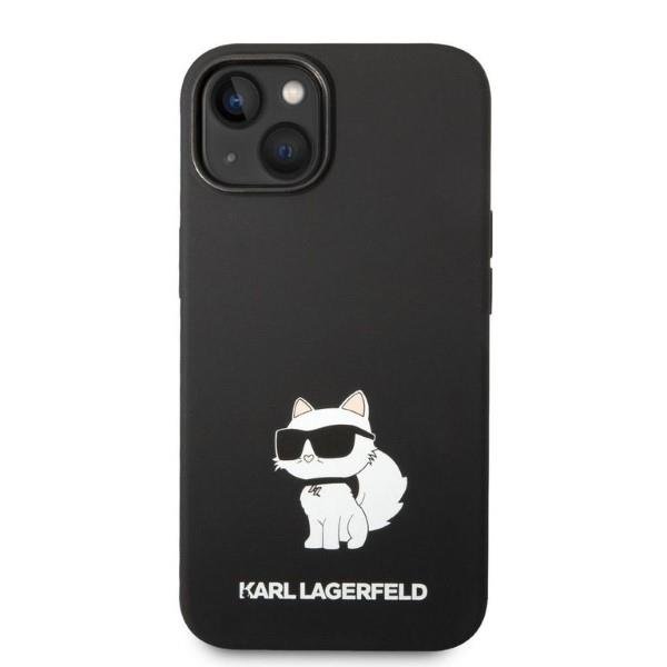 Apple iPhone 14 Plus 6.7" Karl Lagerfeld Silicone Choupette Case Cover, Black | Telefona Maciņš Vāks Apvalks Bampers (1)