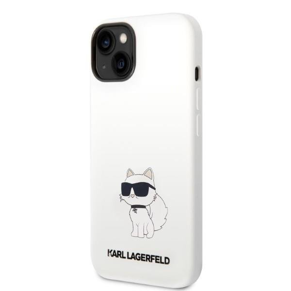 Apple iPhone 14 Plus 6.7" Karl Lagerfeld Silicone Choupette Case Cover, White | Telefona Maciņš Vāks Apvalks Bampers (0)