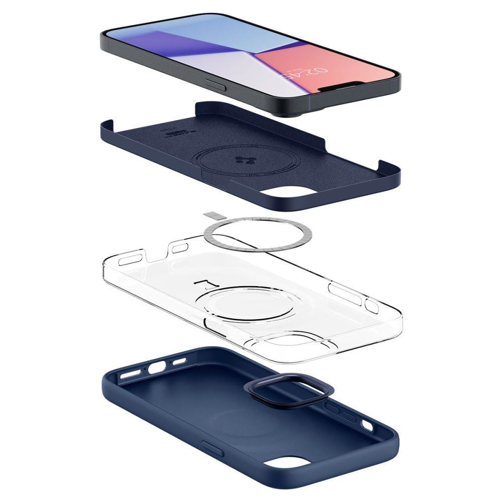 Spigen SILICONE FIT MAG MAGSAFE IPHONE 14 PLUS NAVY BLUE (0)
