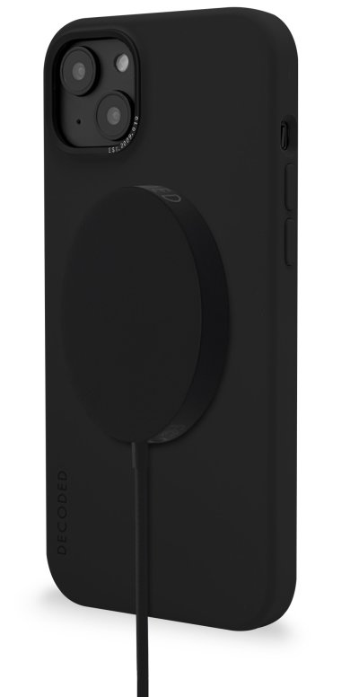 Decoded Silicone Case with MagSafe for iPhone 14 Plus - black (0)