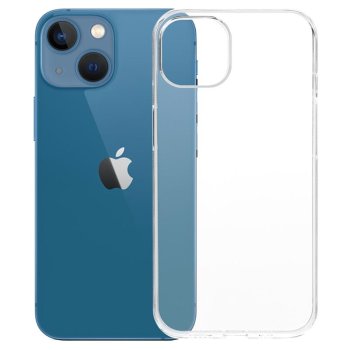 Apple iPhone 13 mini 5.4'' Ultraslim TPU Case Cover, Transparent | Caurspīdīgs Silikona Vāciņš Maciņš Apvalks Bampers