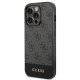 Apple iPhone 14 Pro Max 6,7\" Guess 4G Stripe Collection Case Cover (Guhcp14xg4glgr), Grey | Telefona Maciņš Vāks...