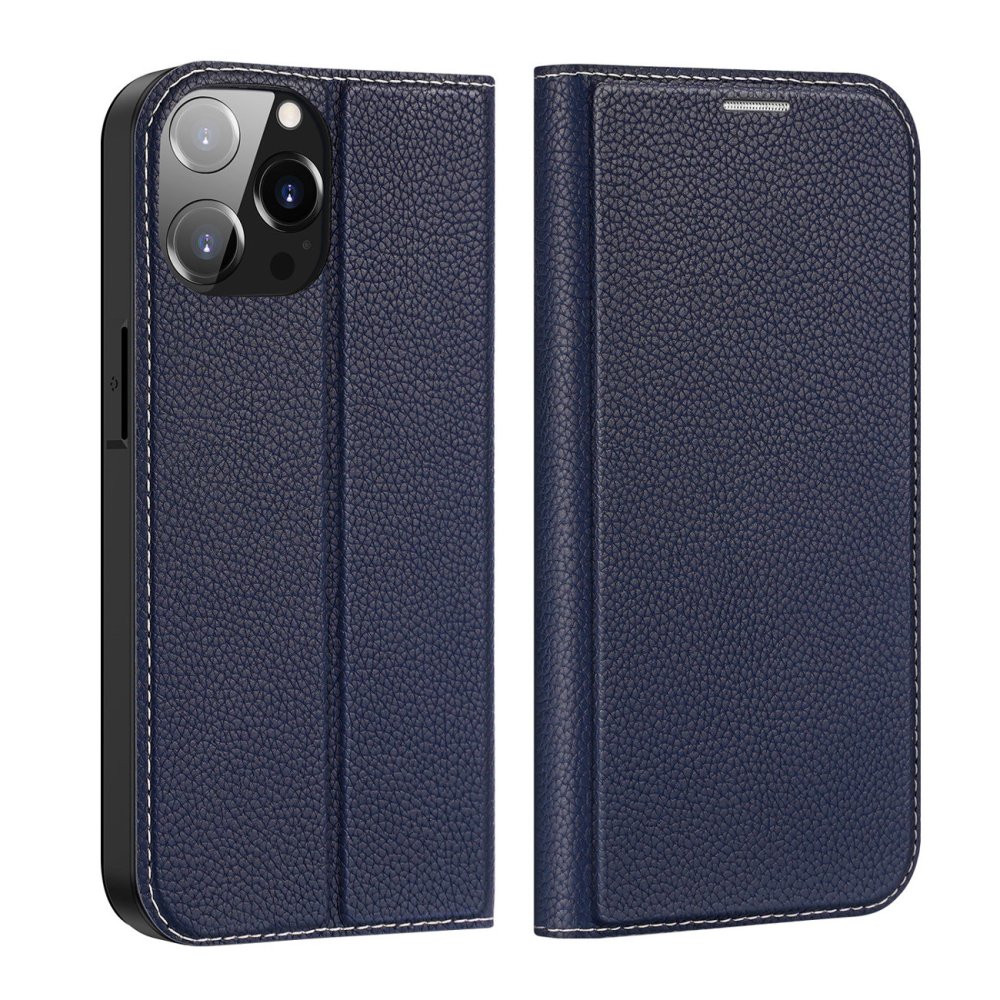 Apple iPhone 14 Pro Max 6.7'' Dux Ducis Skin X2 Magnetic Book Case Cover, Blue | Telefona Vāciņš Maciņš Apvalks... (2)