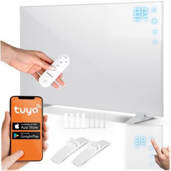 Infrasarkanais sildītājs 600 W Berdsen BD-981 ar tālvadības pulti un WiFi