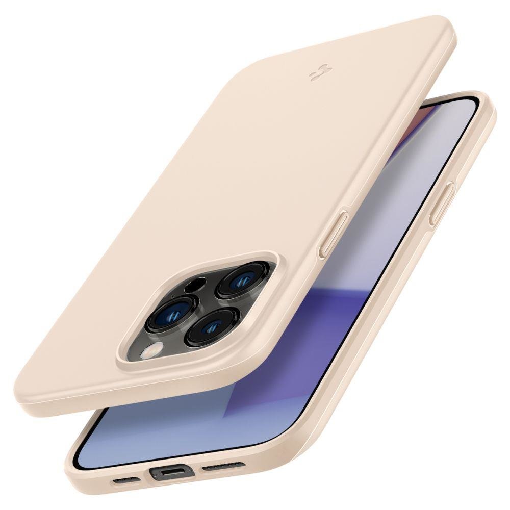 Apple iPhone 14 Pro Max 6.7'' Spigen Thin Fit Case Cover, Sand Beige | Telefona Vāciņš Maciņš Maks Apvalks Bampers (1)