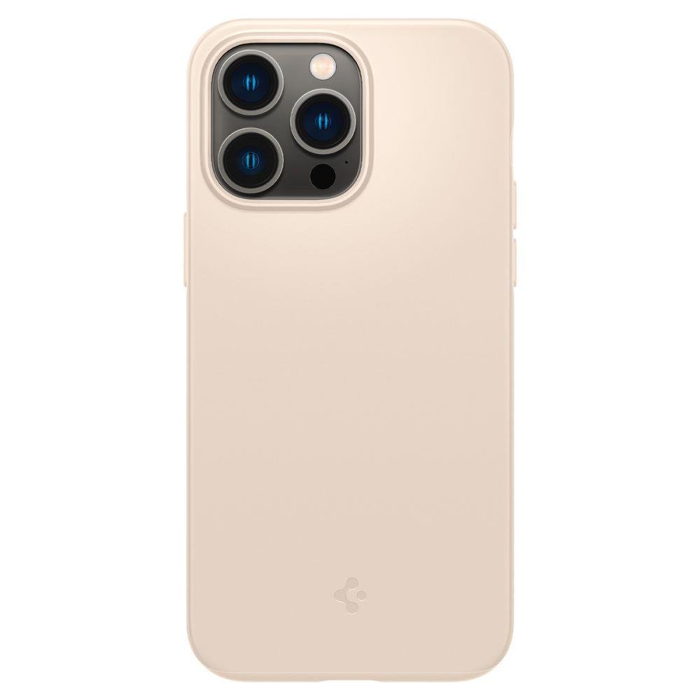 Apple iPhone 14 Pro Max 6.7'' Spigen Thin Fit Case Cover, Sand Beige | Telefona Vāciņš Maciņš Maks Apvalks Bampers (2)