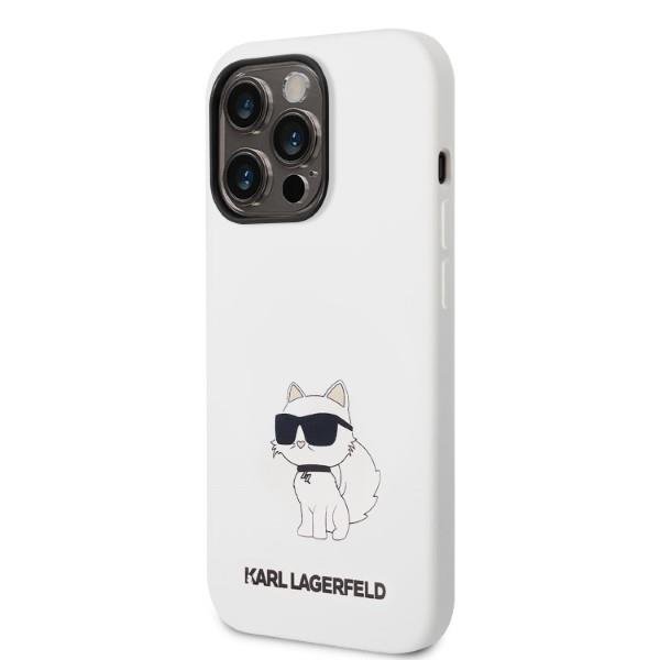 Apple iPhone 14 Pro Max 6.7" Karl Lagerfeld Silicone Choupette Case Cover, White | Telefona Maciņš Vāks Apvalks... (0)