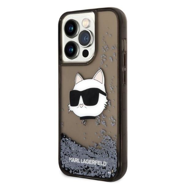 Apple iPhone 14 Pro Max 6.7" Karl Lagerfeld Glitter Choupette Head Case Cover (KLHCP14XLNCHCK), Black | Telefona... (0)