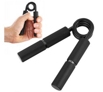 4Fizjo Rokas Plaukstas Trenažieris Espanders, Melns | Hand Gripper Exerciser Expander