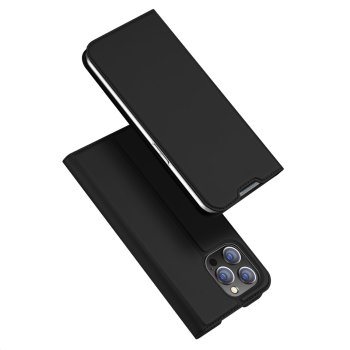 Apple iPhone 14 Pro 6.1'' DUX DUCIS Magnetic Book Case Cover, Black | Telefona Vāciņš Maciņš Apvalks Grāmatiņa