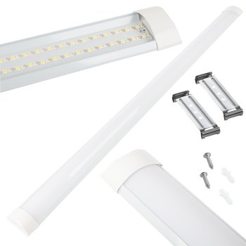 LED Lampa Virsmas Montāžas Gaismeklis 120cm 28W | LED Surface Mounted Light