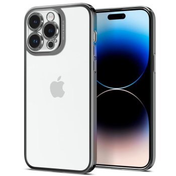 Apple iPhone 14 Pro 6.1'' Spigen Optik Crystal Case Cover, Chrome Gray | Telefona Maciņš Vāks Apvalks Bampers