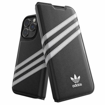 Apple iPhone 14 Pro 6.1'' Adidas OR Booklet PU Case Cover (50196), Black | Telefona Maciņš Vāks Apvalks Bampers