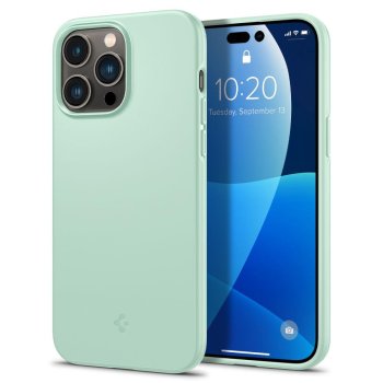 Apple iPhone 14 Pro 6.1'' Spigen Thin Fit Case Cover, Apple Mint | Telefona Vāciņš Maciņš Maks Apvalks Bampers
