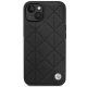 Apple iPhone 14 6.1\'\' BMW Leather Quilted Case Cover (BMHCP14S22RQDK), Black | Telefona Maciņš Vāks Apvalks Bampers