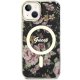 Apple iPhone 14 6.1\'\' Guess Flower MagSafe Case Cover, Black | Telefona Maciņš Vāks Apvalks Bampers