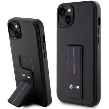 Apple iPhone 14 6.1'' BMW Grip Hot Stamp Case Cover (BMHCP14S22GSLK), Black | Telefona Maciņš Vāks Apvalks Bampers