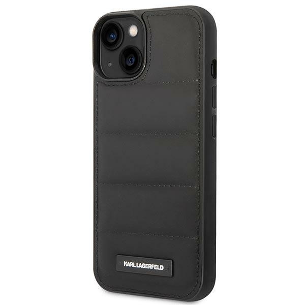 Apple iPhone 14 6.1" Karl Lagerfeld Puffy Elongated Logo Case Cover (KLHCP14SPSQAK), Black | Telefona Maciņš Vāks... (0)
