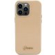 Apple iPhone 15 Pro Max 6.7\'\' Guess Glitter Glossy Script Case Cover, Gold | Telefona Maciņš Vāks Apvalks Bampers