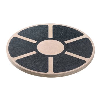 4Fizjo Balansa līdzsvara disks dēlis platforma stabilitātes treniņiem (koka) | Balance Board Platform (wooden)