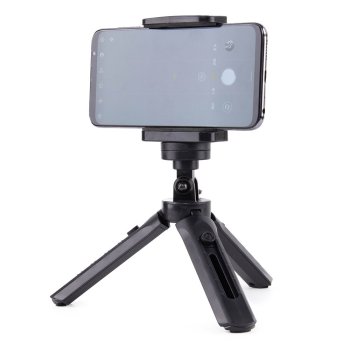 Galda Statīvs Telefonam Selfju ar Telefona Turētāju | Table Tripod with Phone Holder