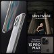 Apple iPhone 15 Pro Max 6.7\'\' Spigen Crystal Hybrid Case Cover, Transparent | Telefona Maciņš Vāks Apvalks Bampers