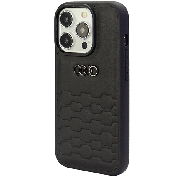 Etui Audi GT Synthetic Leather do iPhone 15 Pro Max - czarne (1)