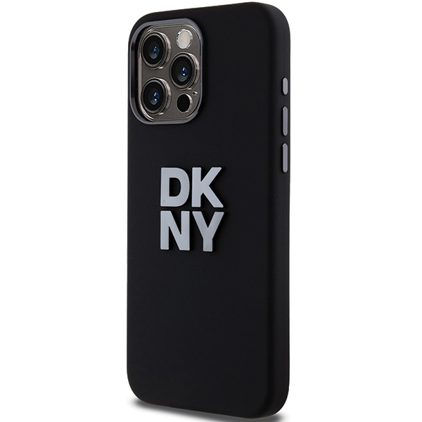 Apple iPhone 15 Pro Max 6.7'' DKNY Liquid Silicone Metal Logo Case Cover, Black | Telefona Vāciņš Maciņš Maks... (0)