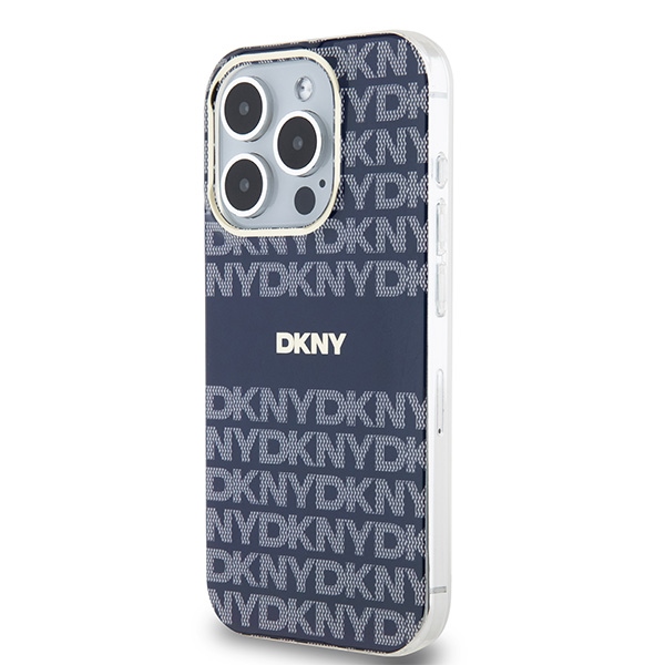 Apple iPhone 15 Pro Max 6.7'' DKNY IML Mono Stripe MagSafe Case Cover, Blue | Telefona Vāciņš Maciņš Maks Apvalks... (0)