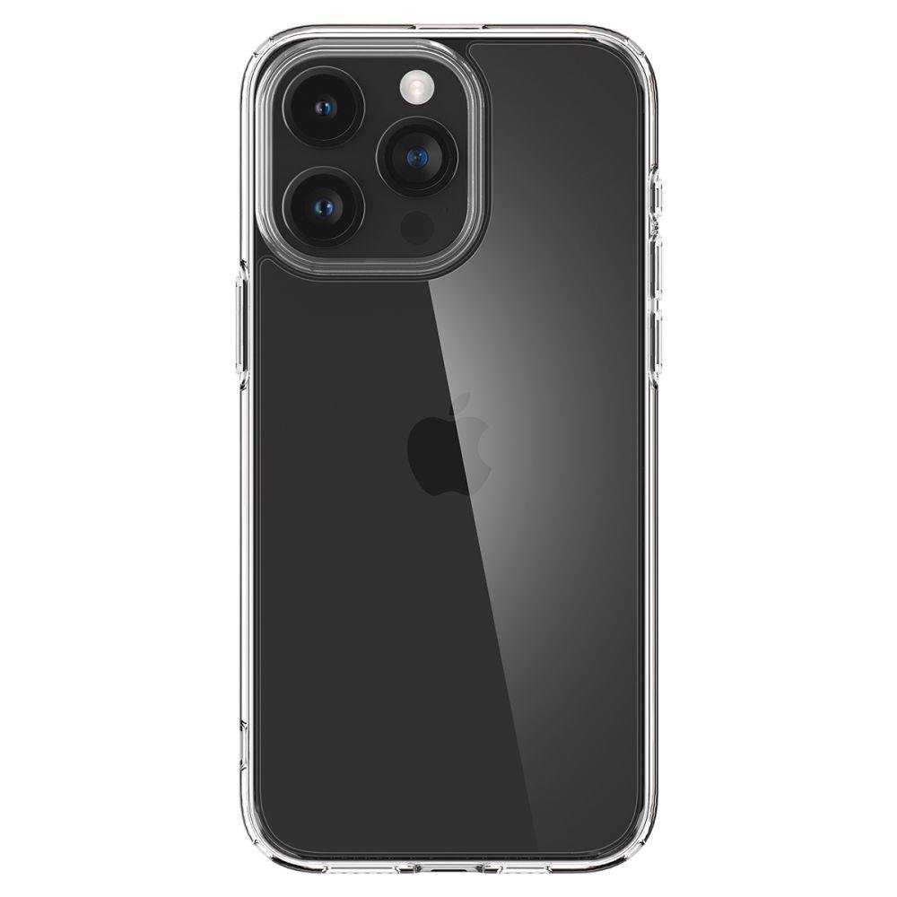 Apple iPhone 15 Pro Max 6.7'' Spigen Ultra Hybridd Case Cover, Crystal Clear | Telefona Maciņš Vāks Apvalks Bampers (0)
