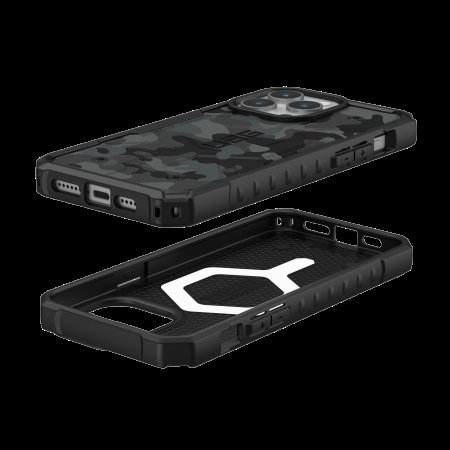 Apple iPhone 15 Pro Max 6.7'' UAG Pathfinder MagSafe Case Cover, Black Camouflage | Telefona Maciņš Vāciņš Apvalks... (1)
