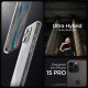 Apple iPhone 15 Pro 6.1\'\' Spigen Ultra Hybrid Case Cover, Crystal Clear | Telefona Vāciņš Maciņš Maks Apvalks...