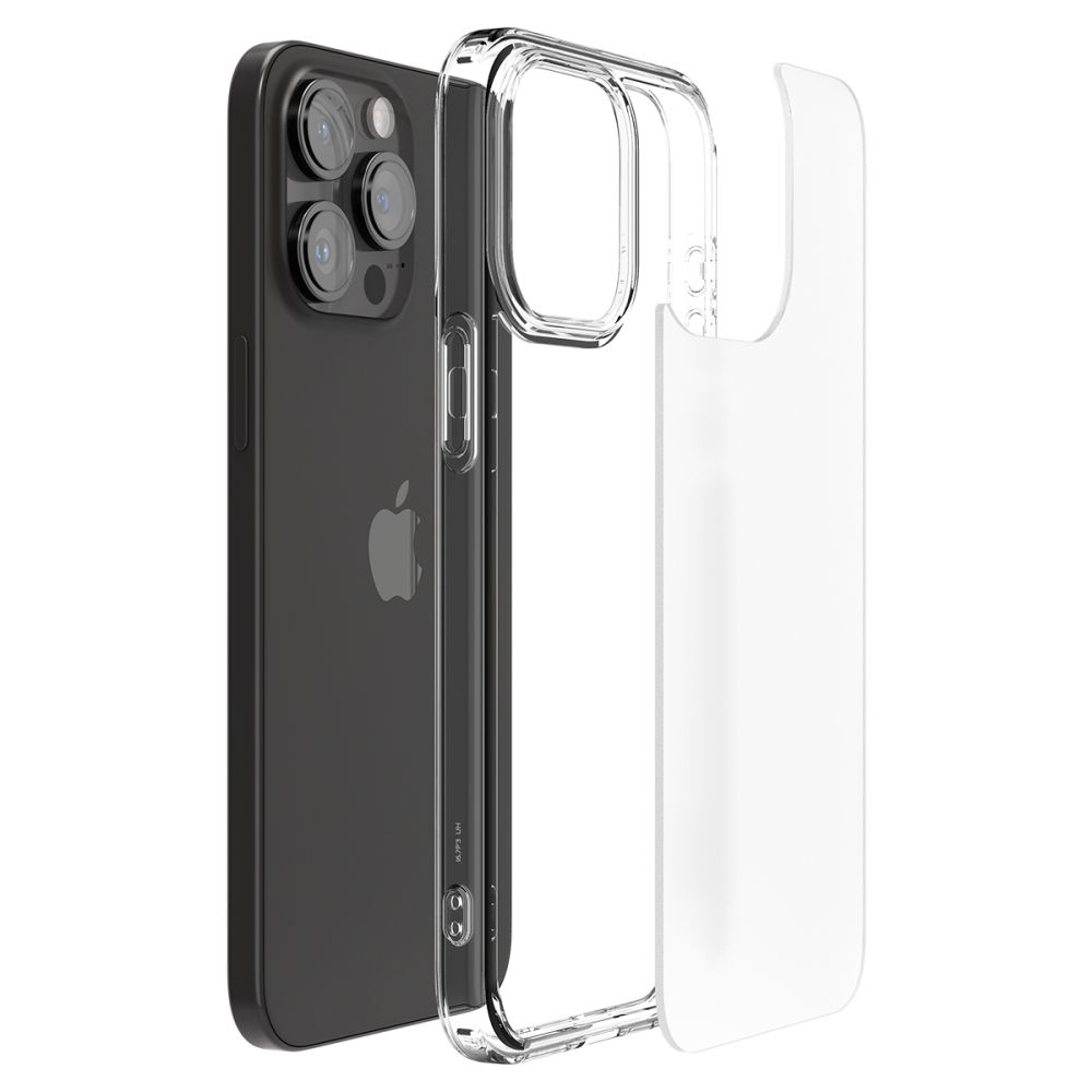 Spigen Ultra Hybrid case for iPhone 15 Pro - transparent and matte (3)