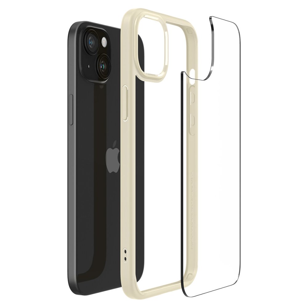 Apple iPhone 15 6.1'' Spigen Ultra Hybrid Case Cover, Beige | Telefona Vāciņš Maciņš Maks Apvalks Bampers (0)