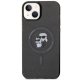Apple iPhone 15 6.1\'\' Karl Lagerfeld Karl & Choupette Glitter MagSafe Cover Case, Black | Telefona Vāciņš Maciņš...
