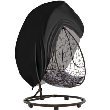 Piekaramā dubultā šūpuļkrēsla pārklājs, ūdensnecaurlaidīgs pārvalks Gardlov | Hammock Hanging Chair Cover