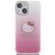 Apple iPhone 15 6.1\'\' Hello Kitty IML Gradient Electrop Kitty Head Cover Case, Pink | Telefona Maciņš Vāciņš...