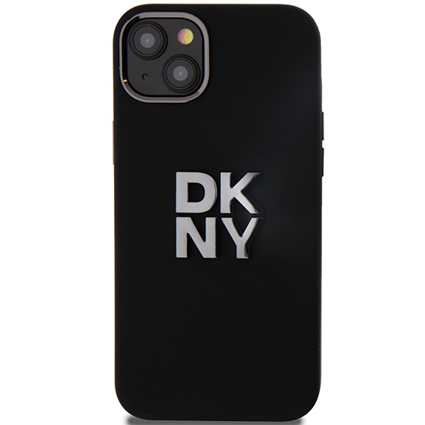 Apple iPhone 15 6.1'' DKNY Liquid Silicone Metal Logo Case Cover, Black | Telefona Vāciņš Maciņš Maks Apvalks... (1)