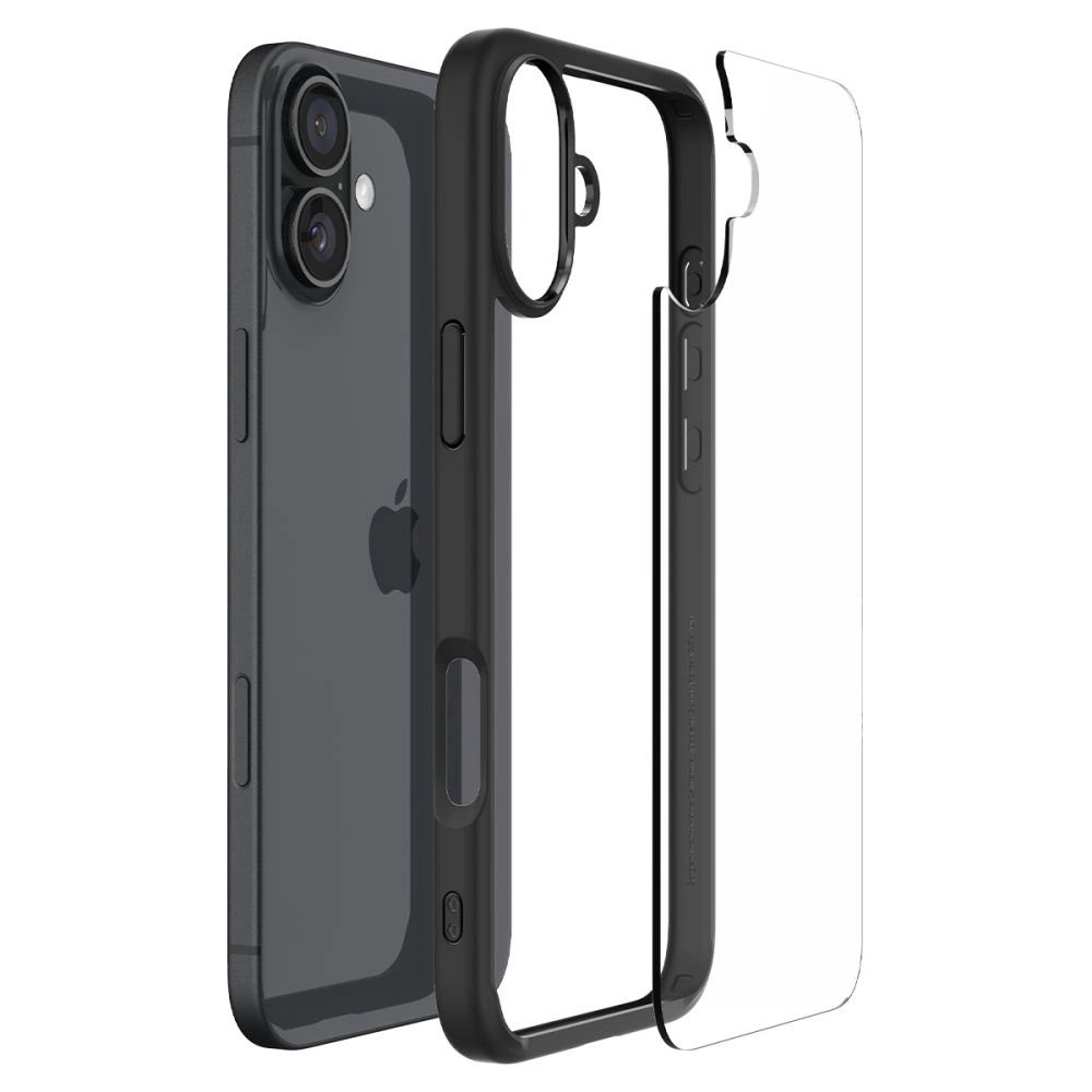 Apple iPhone 16 Plus 6.7'' Spigen Ultra Hybrid Case Cover, Matte Black | Telefona Vāciņš Maciņš Maks Apvalks... (2)