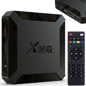Multivides Atskaņotājs Smart TV Box Android 10 HDMI ar Tālvadības Pulti | Media Player with Remote Control